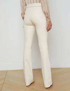 L’Agence Selma Coated Bootcut Jean - French Vanilla