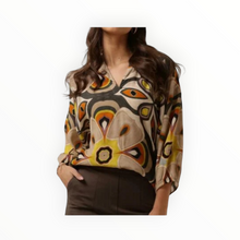 Summum Bold Flower Blouse