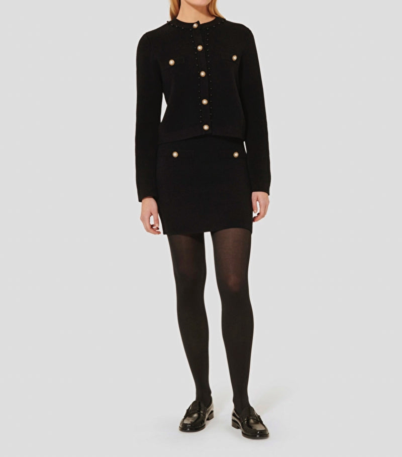 Tara Jarmon Jelka Skirt - Black