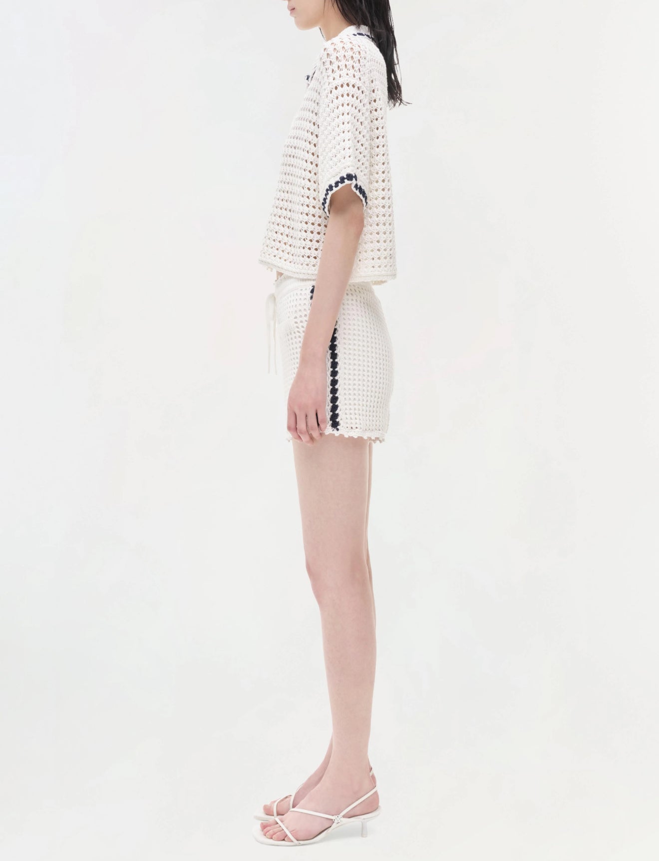 SIMKHAI Hadley Shorts - Ivory
