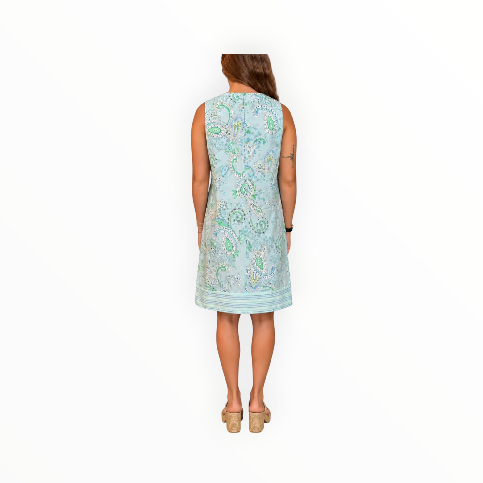 Hinson Wu Courtney Dress - Dainty Paisley