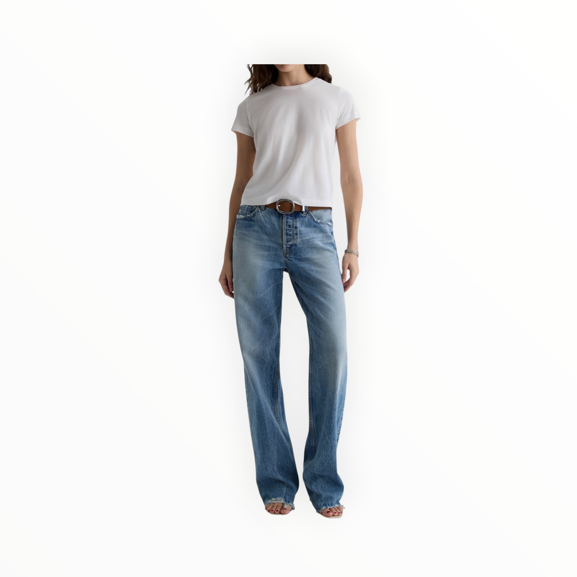 AG Jeans Billie Jean Low Slung Straight Leg - Sierra Meadow
