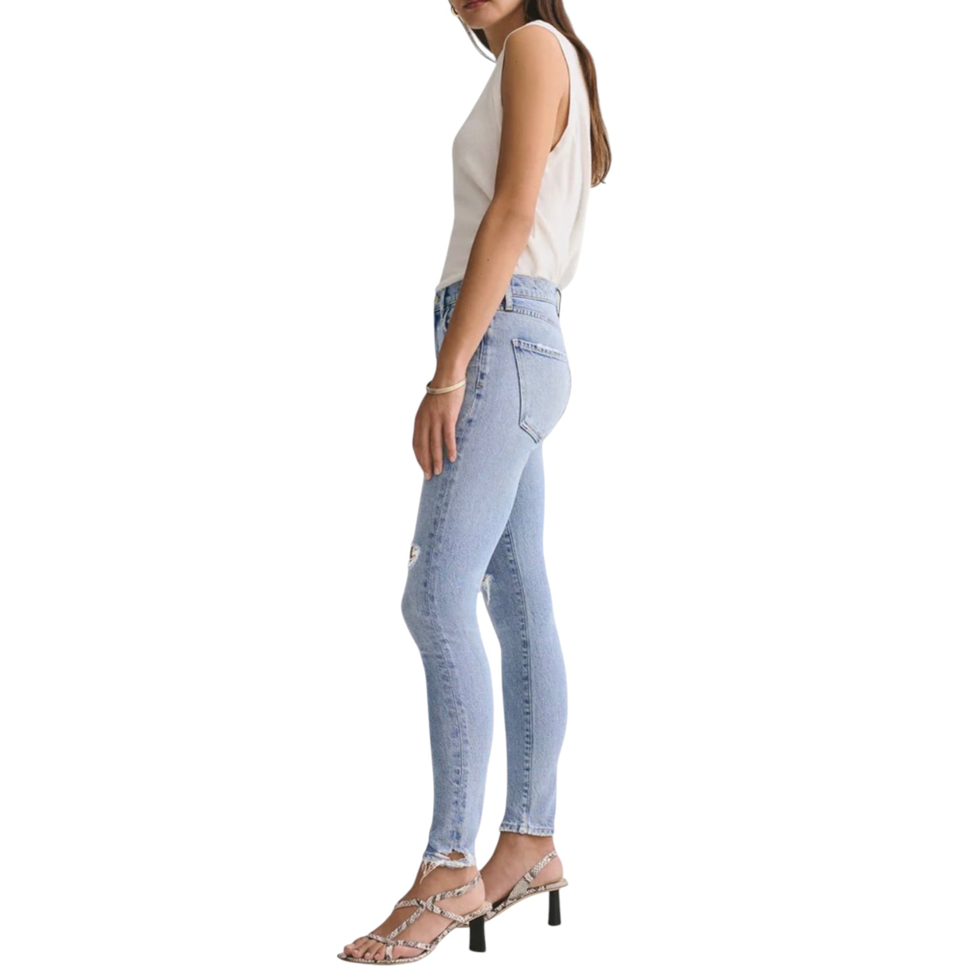 AGOLDE Sophie Ankle Jean - Shrine