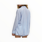 Z Supply The Perfect Linen Top - Blue Light