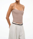 STAUD Soleil Top - Taupe