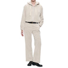 Jane Lushka Ernus Velvet Poly Pants - Off White