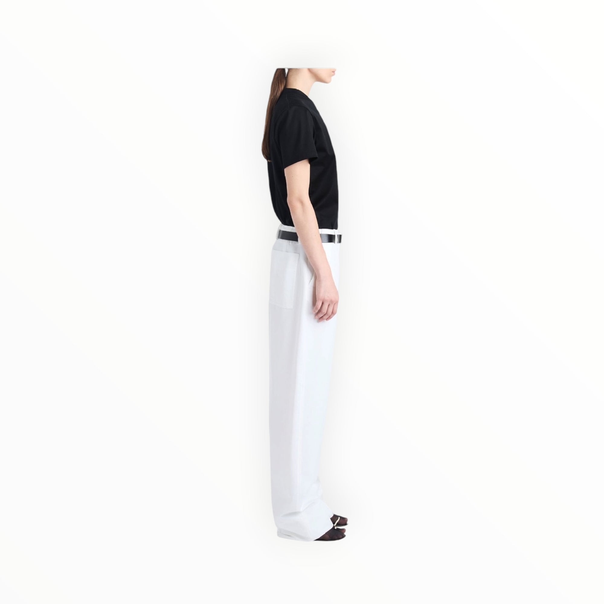Proenza Schouler Joey Straight-Leg Trousers - White