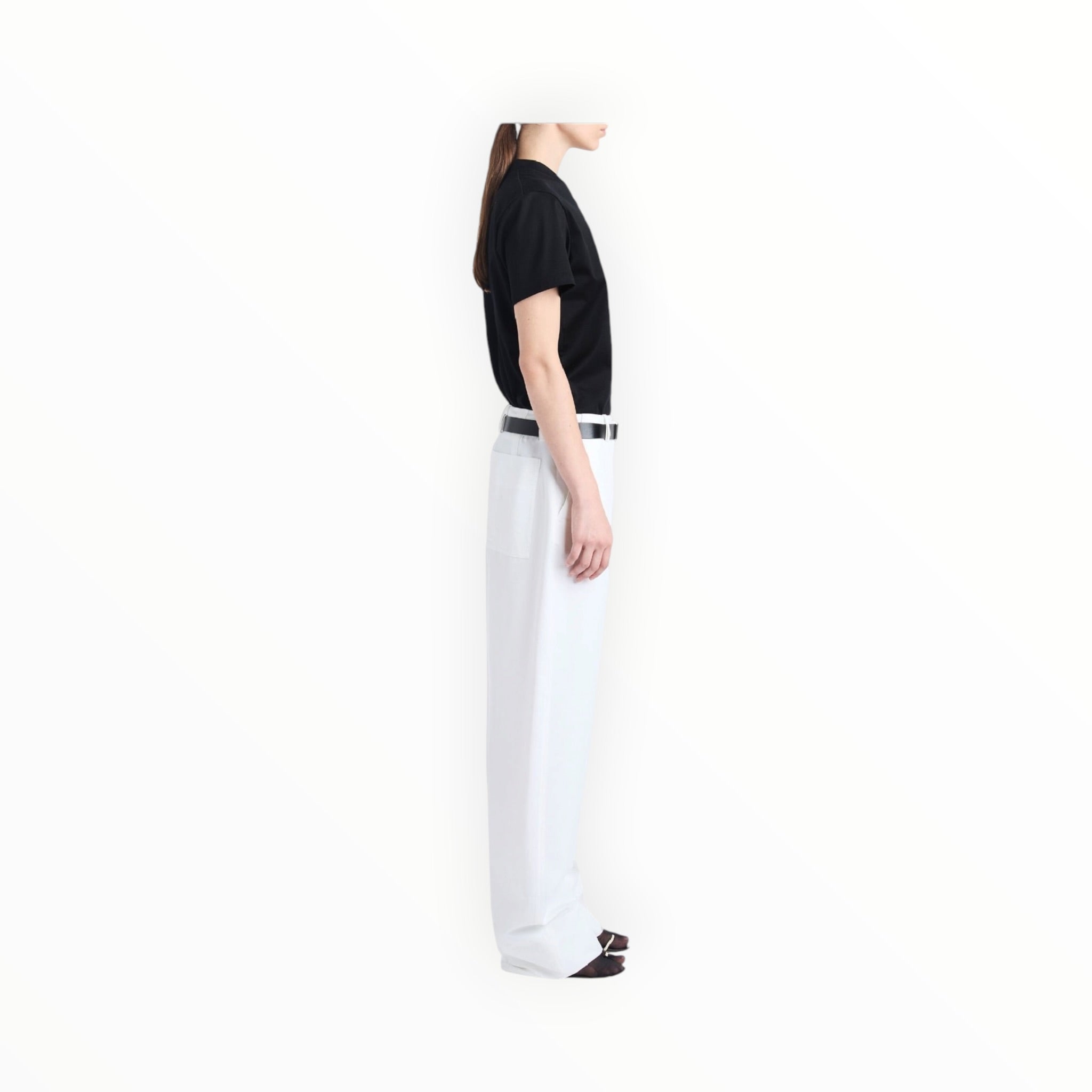 Proenza Schouler Joey Straight-Leg Trousers - White