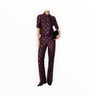 Tara Jamon Carolane Shirt - Black Heart Print