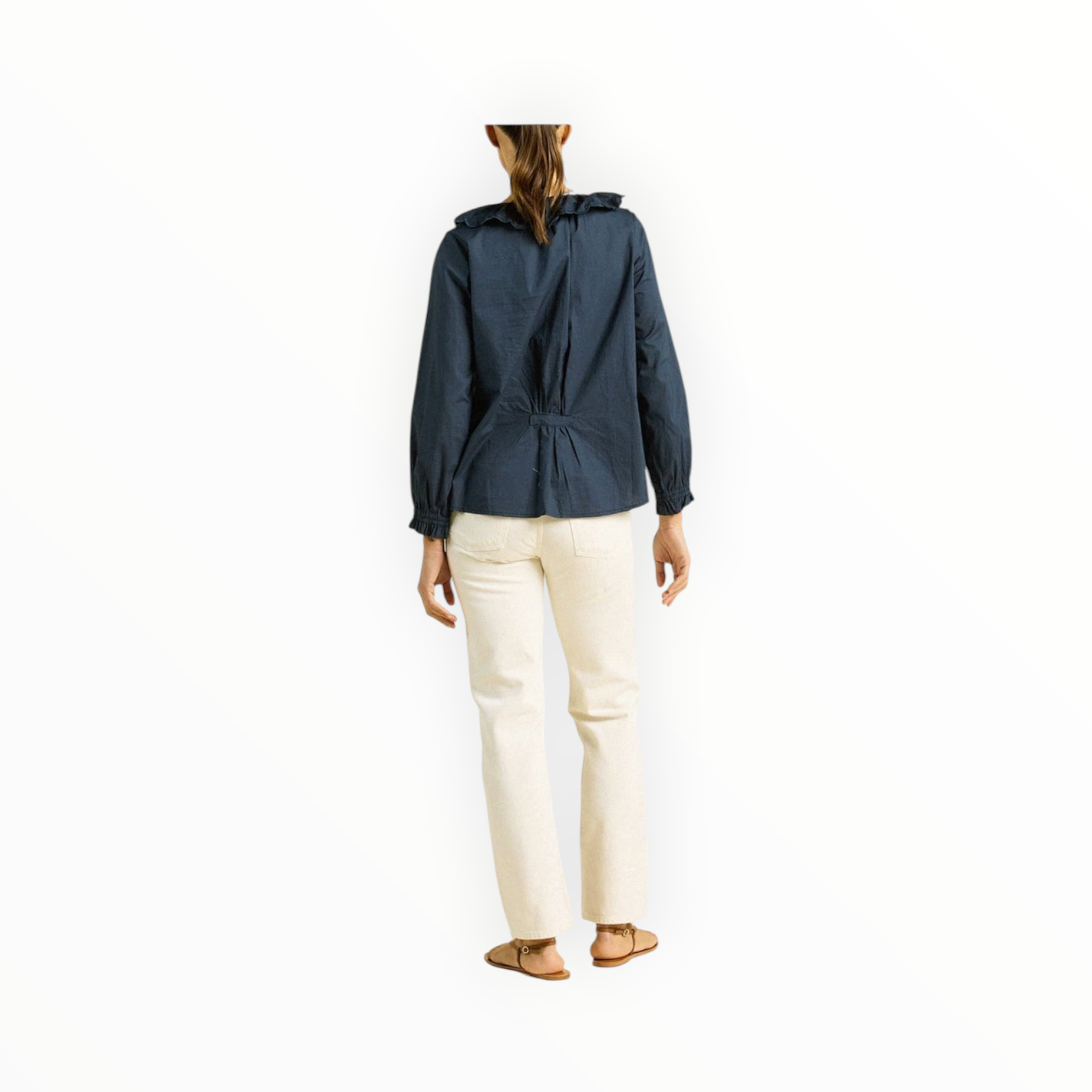 Trovata Francine Blouse - Navy