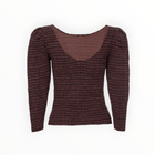 Nation Ltd Aurora Long Sleeve Top - Tartan Plaid