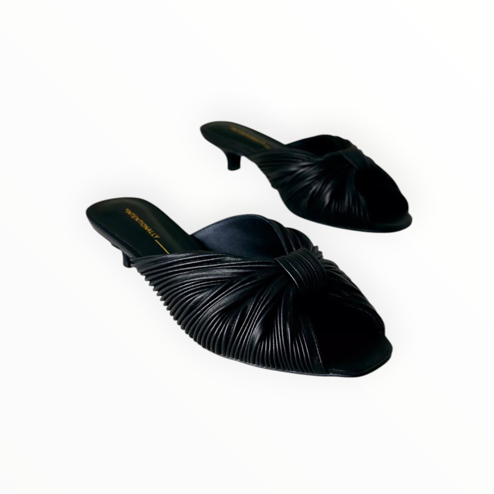 Intentionally Blank Curfew- Black Leather