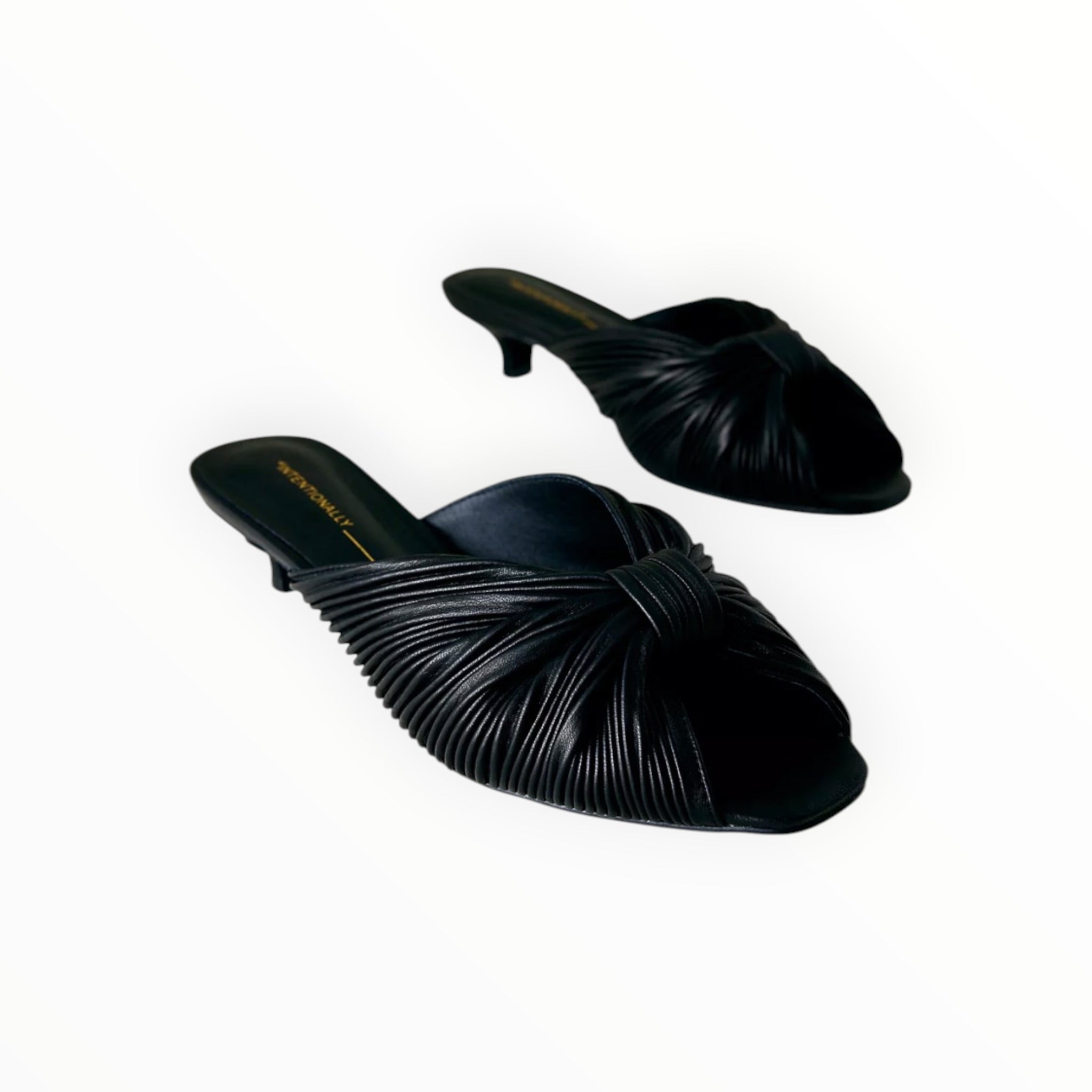 Intentionally Blank Curfew- Black Leather