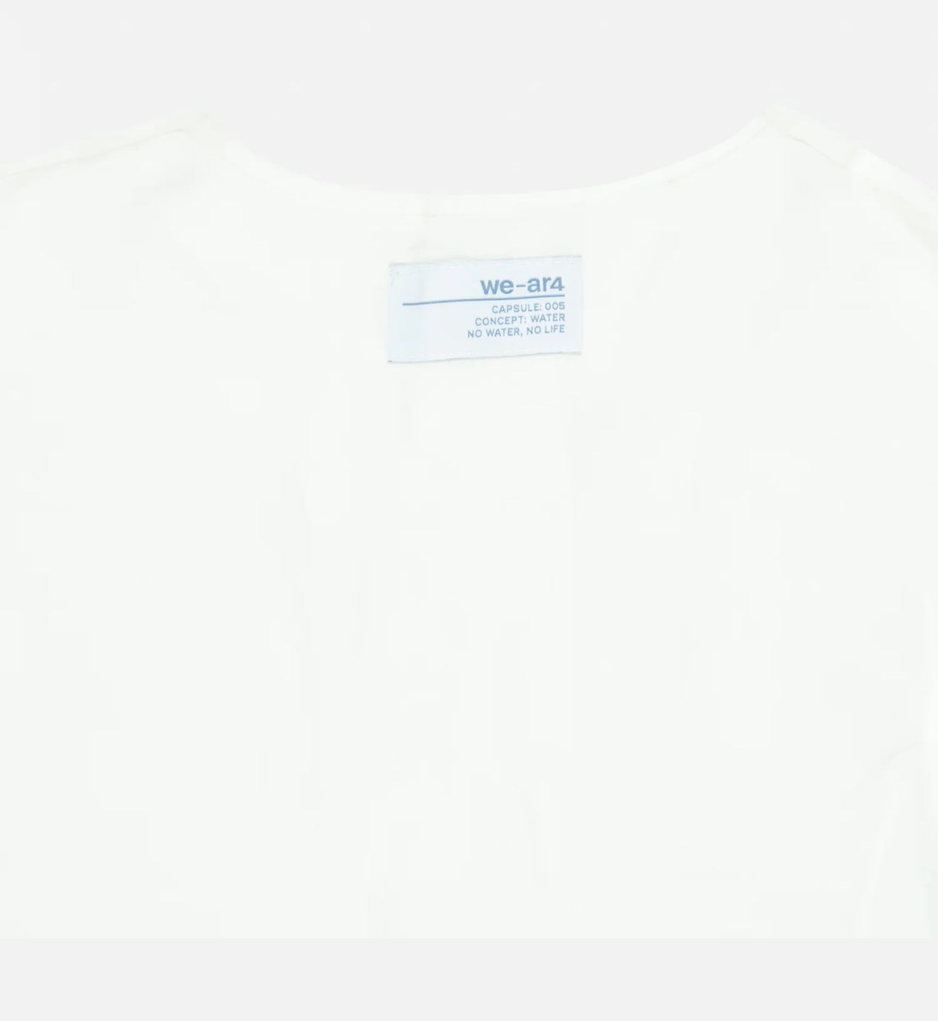 WE-ARE4 Oversized Kaftan - White