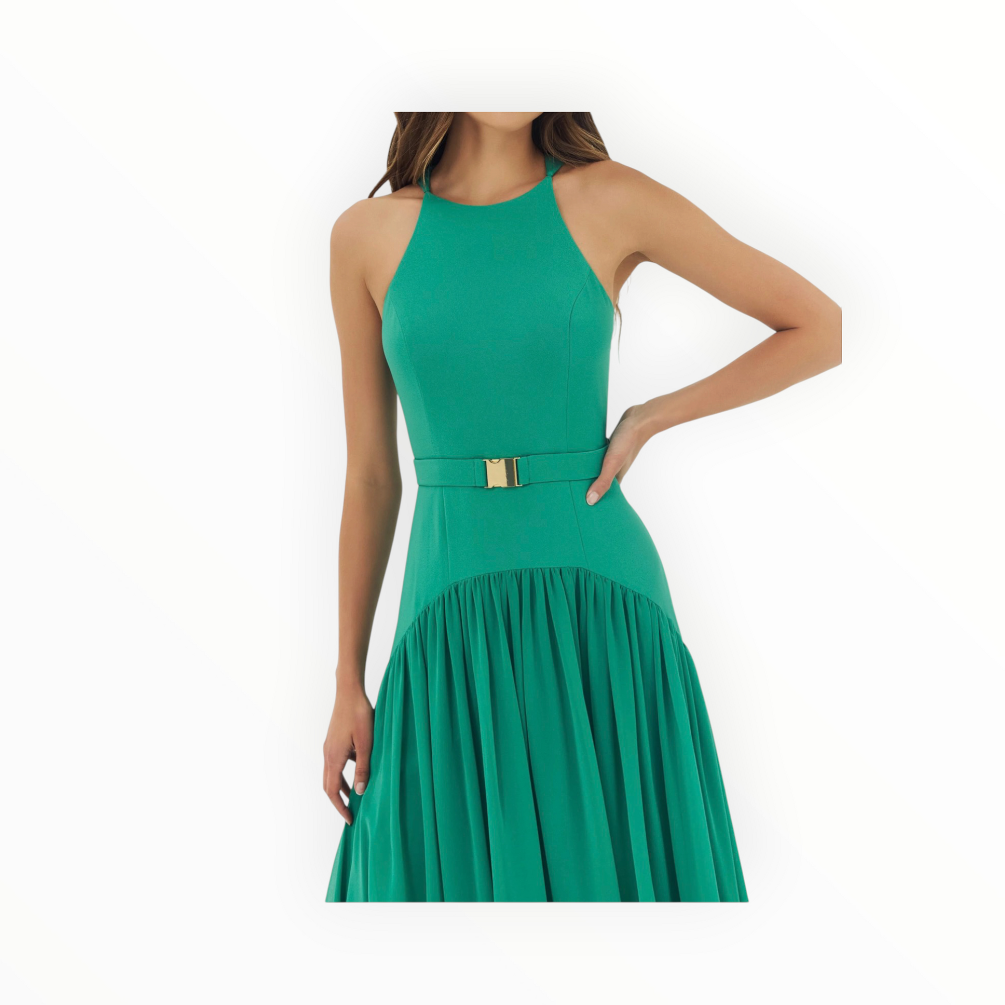 Hutch Abbey Dress - Green