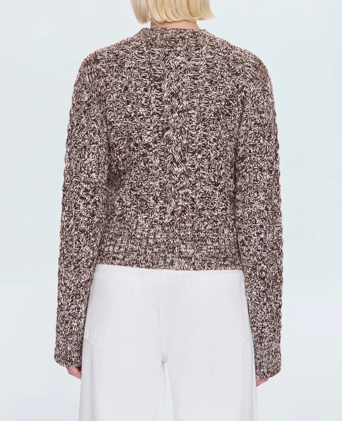 Pistola Quinn Sweater - Chocolate Marl