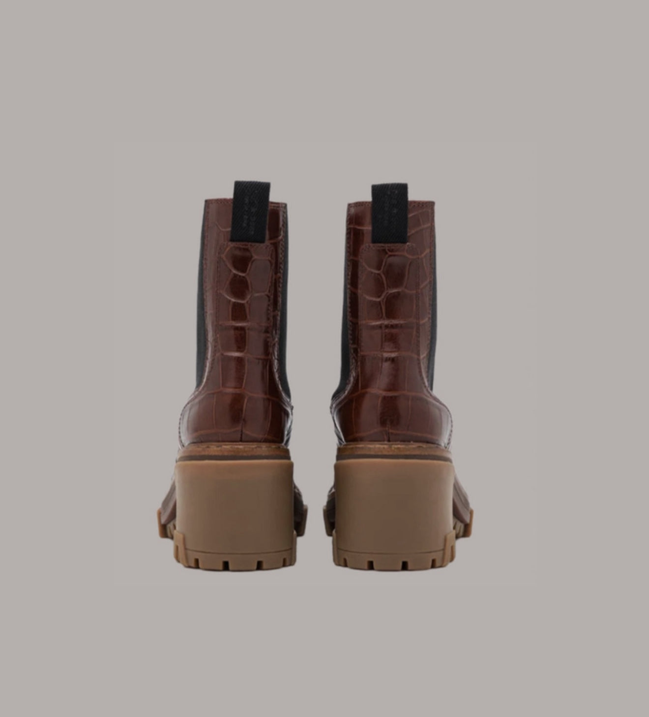 rag & bone Shiloh Chelsea - Brown Croc
