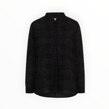 0039 ITALY Juliet Blouse - Black