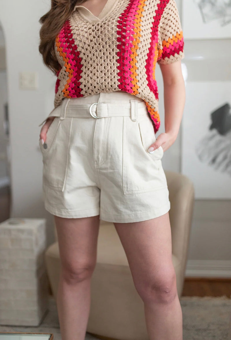 Suncoo Kabil Shorts - Cream