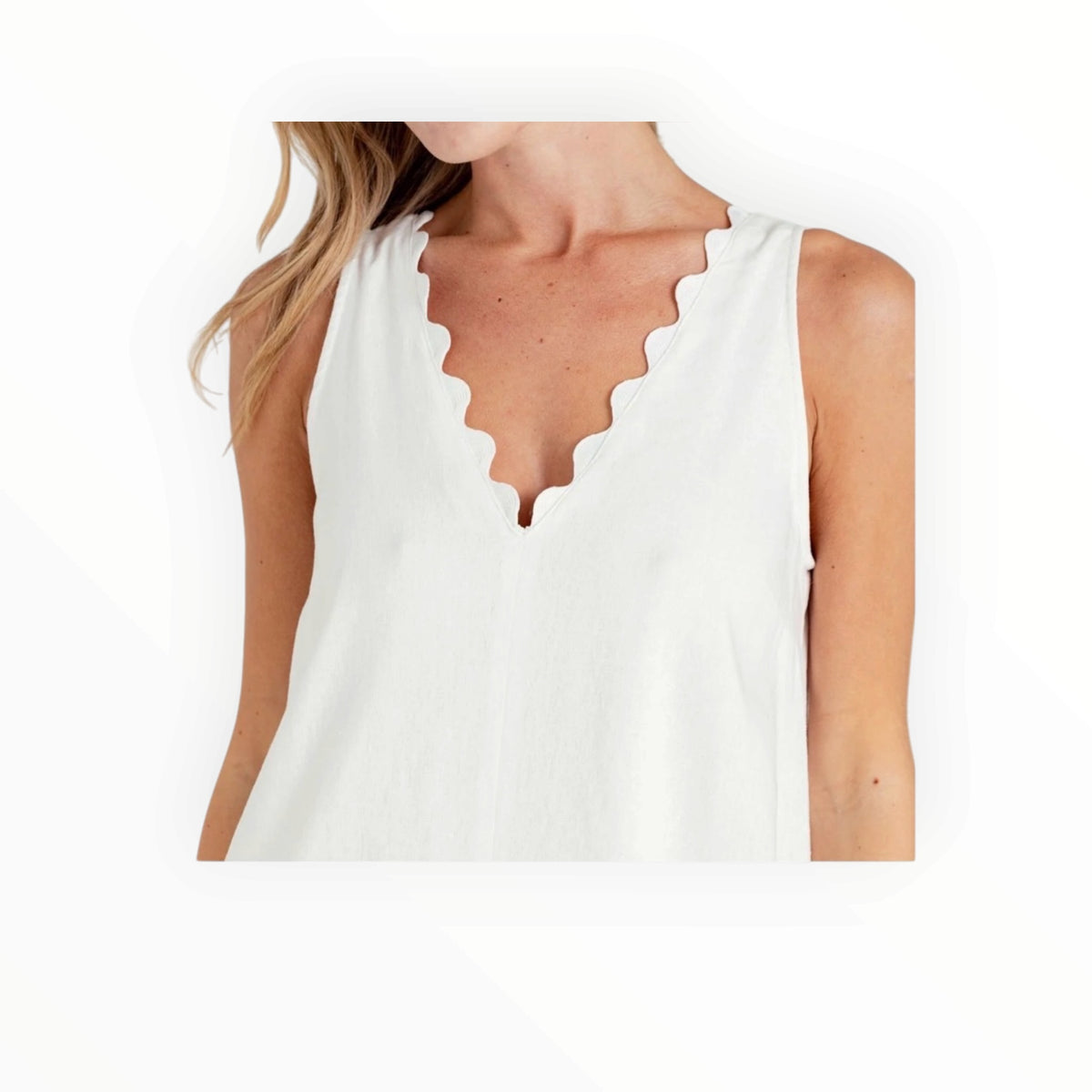 sundays Ellery Dress - Whisper White