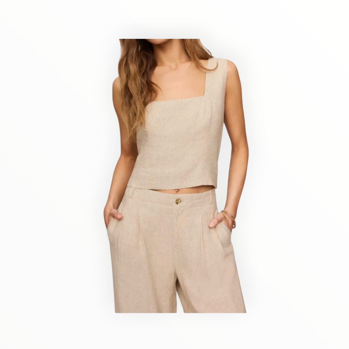 Z Supply Magnolia Linen Pant - Flax