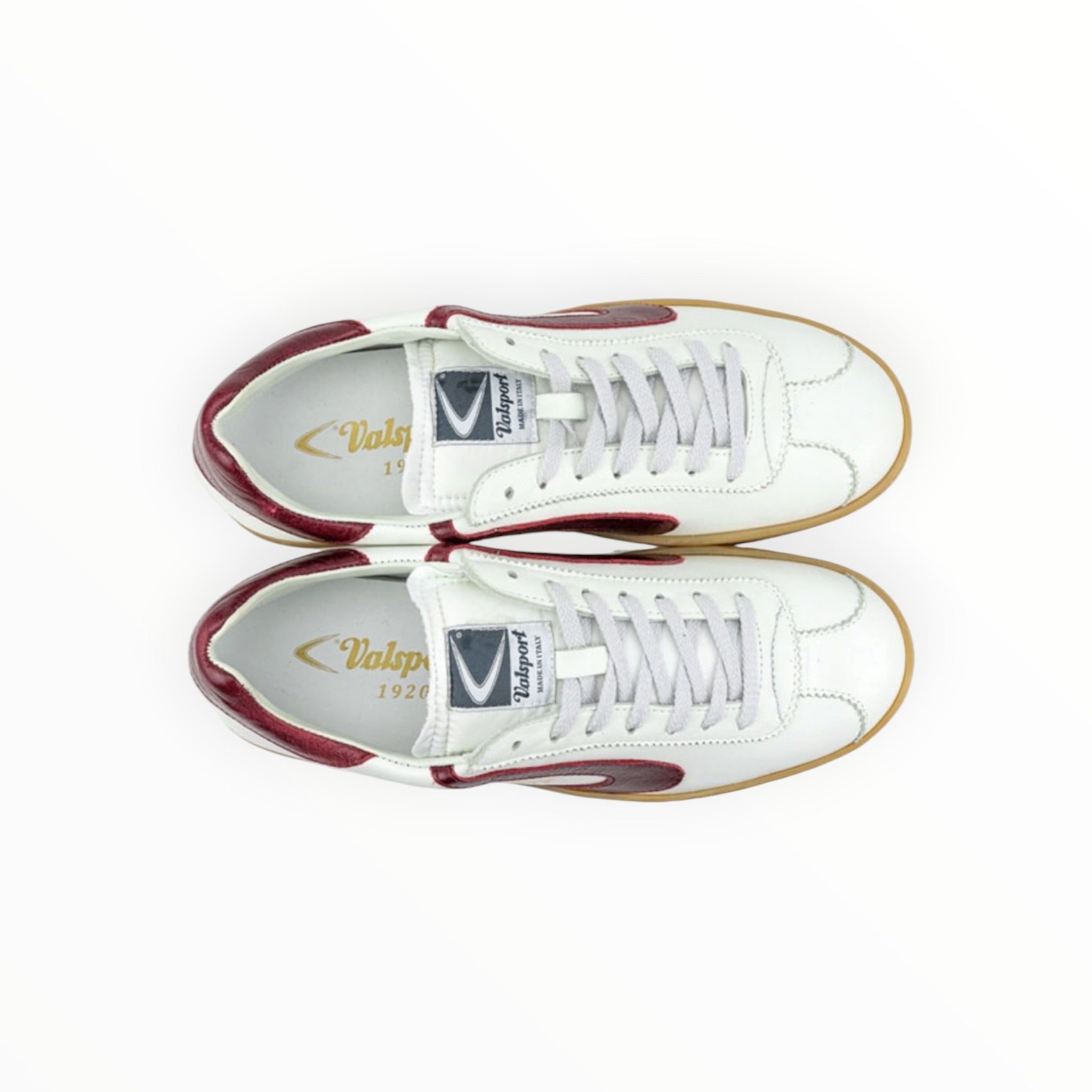Valsport Olimpia Leather Sneakers - Red/White
