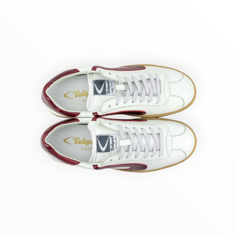 Valsport Olimpia Leather Sneakers - Red/White