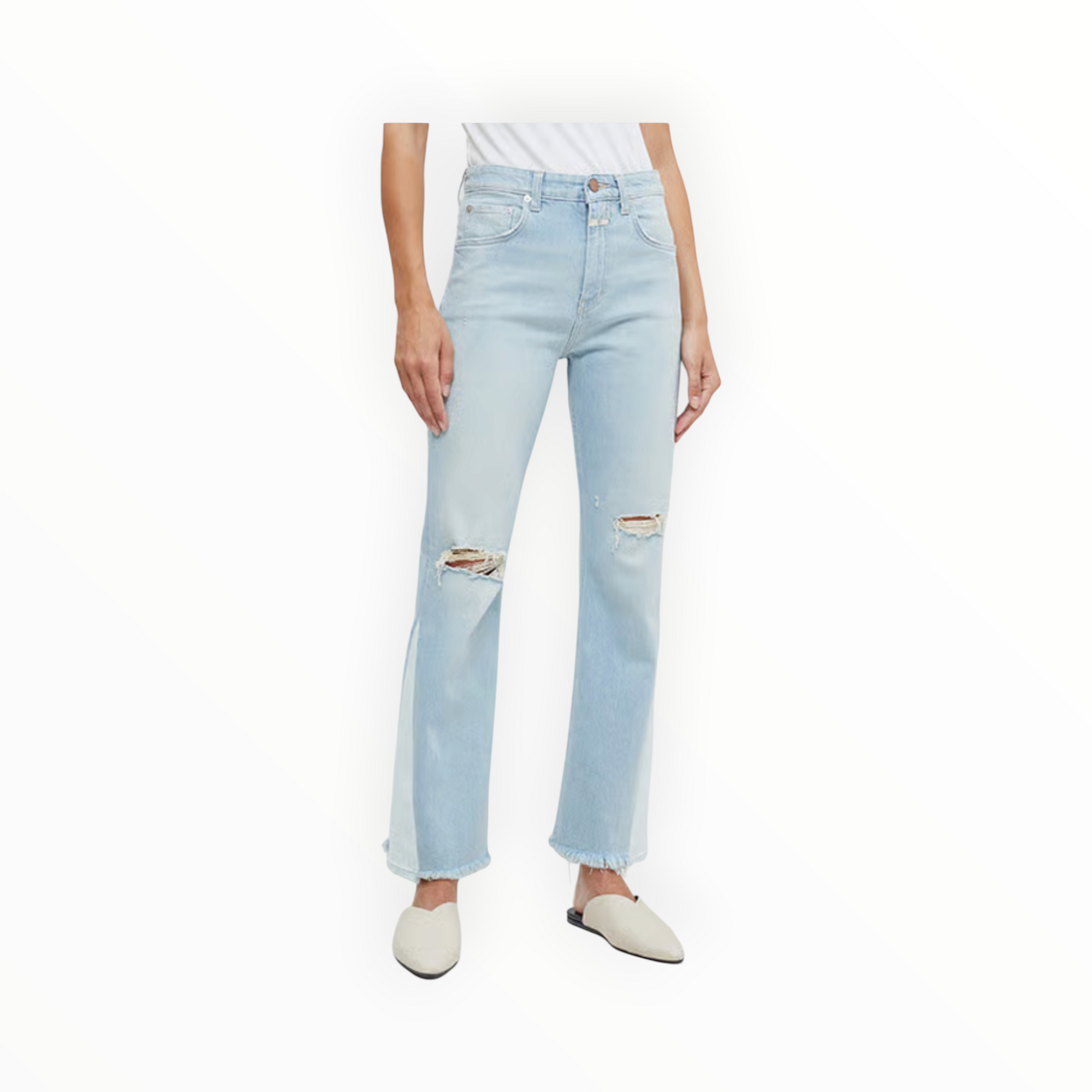 Closed Baylin Jean - Light Blue