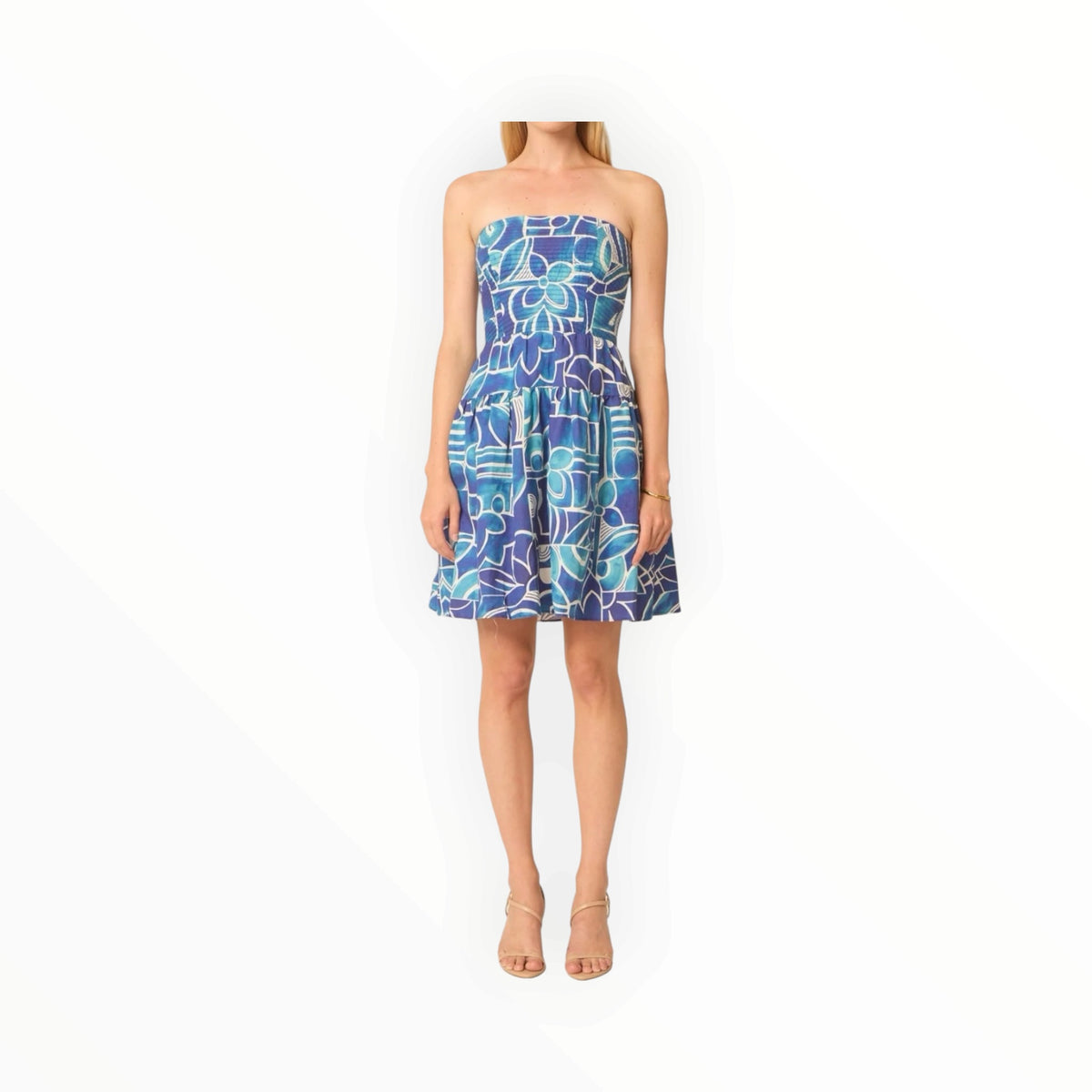 Gilner Farrar Palma Dress - Mykonos Print