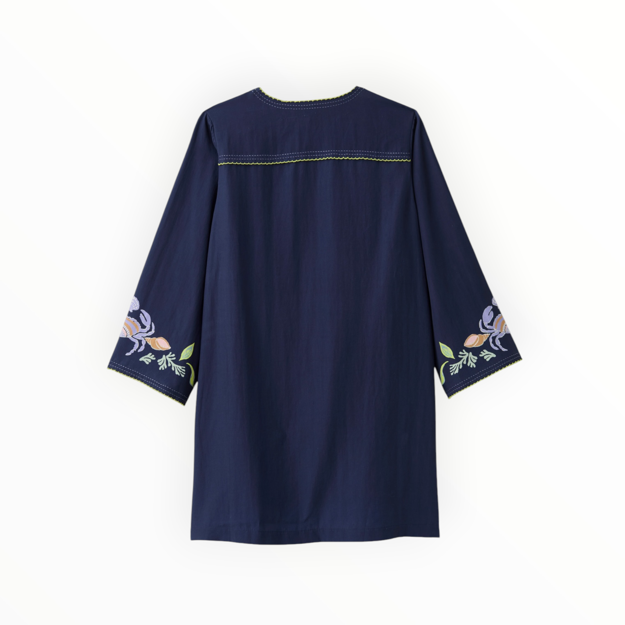 Cartolina Folly Mini Dress - Mariner’s Bloom