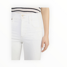 Frame The Seamed Wide Trouser Crop - Au Natural Clean