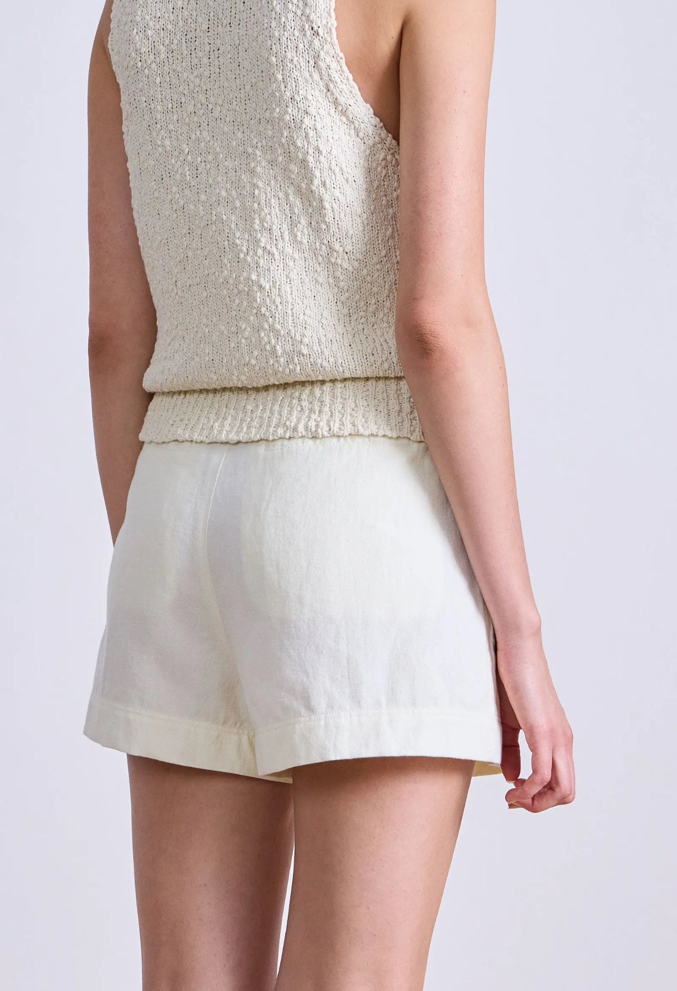 Apiece Apart Short Bari Short - Cream