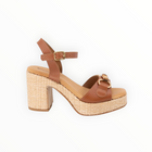Chocolate Blu Mel - Brown Leather