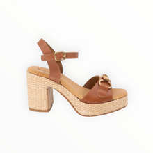 Chocolate Blu Mel - Brown Leather