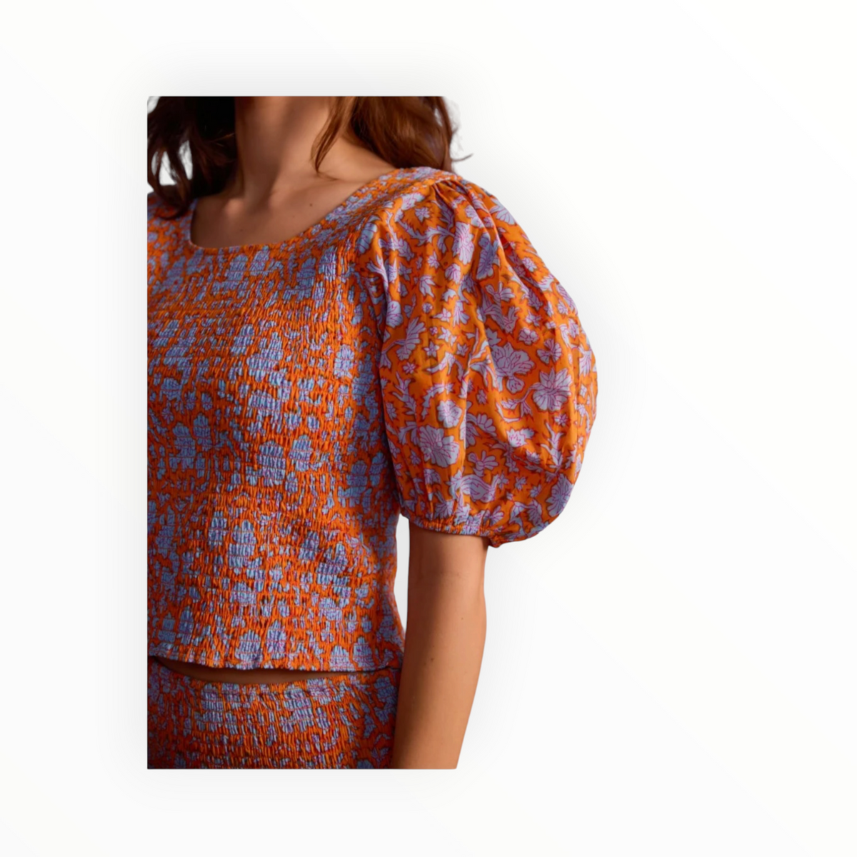 SZ Blockprints Amelia Top - Nila Print