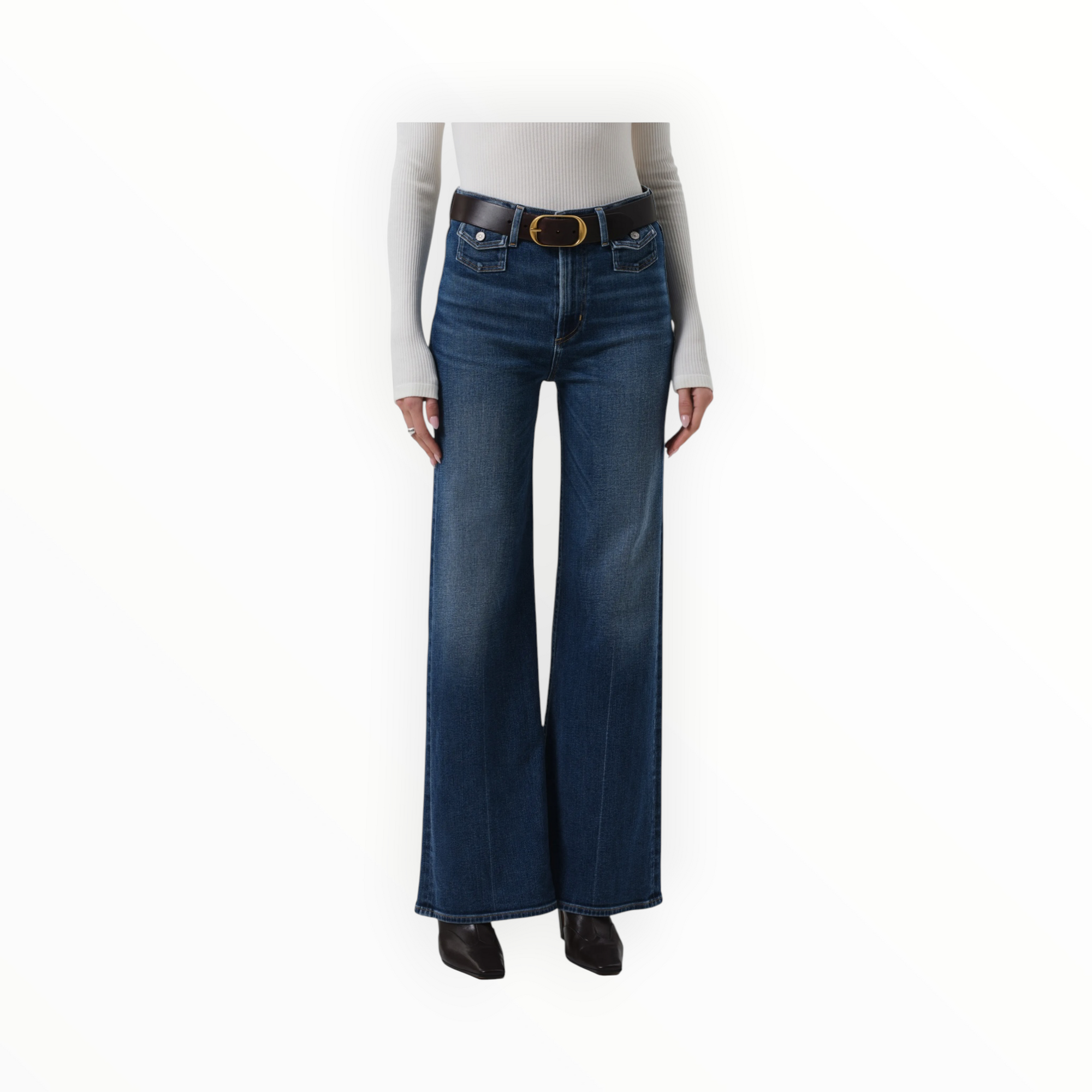 Citizens of Humanity Issy Wide Leg Jeans - Sarai