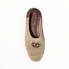 SIMKHAI Eden Raffia Ballet Flats - Natural