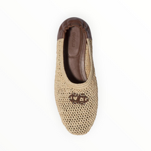 SIMKHAI Eden Raffia Ballet Flats - Natural