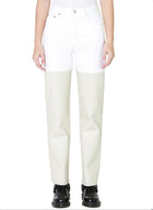 AGOLDE Pieced 90's Pinch Waist Jeans - Sugar Powder Leather Wash