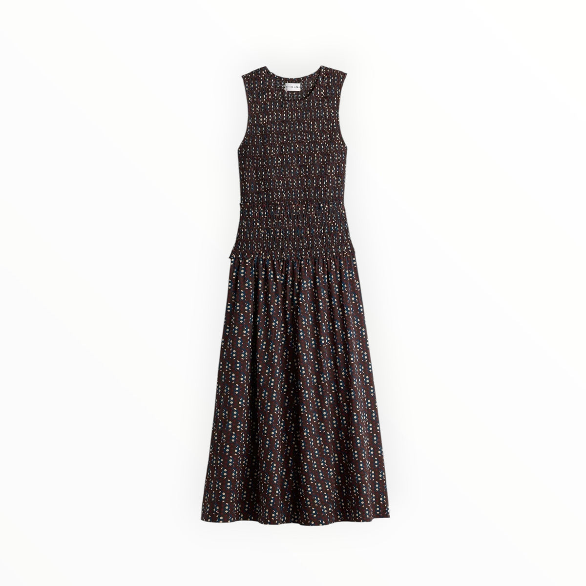 Apiece Apart Siempre Tank Maxi - Block Print Polka