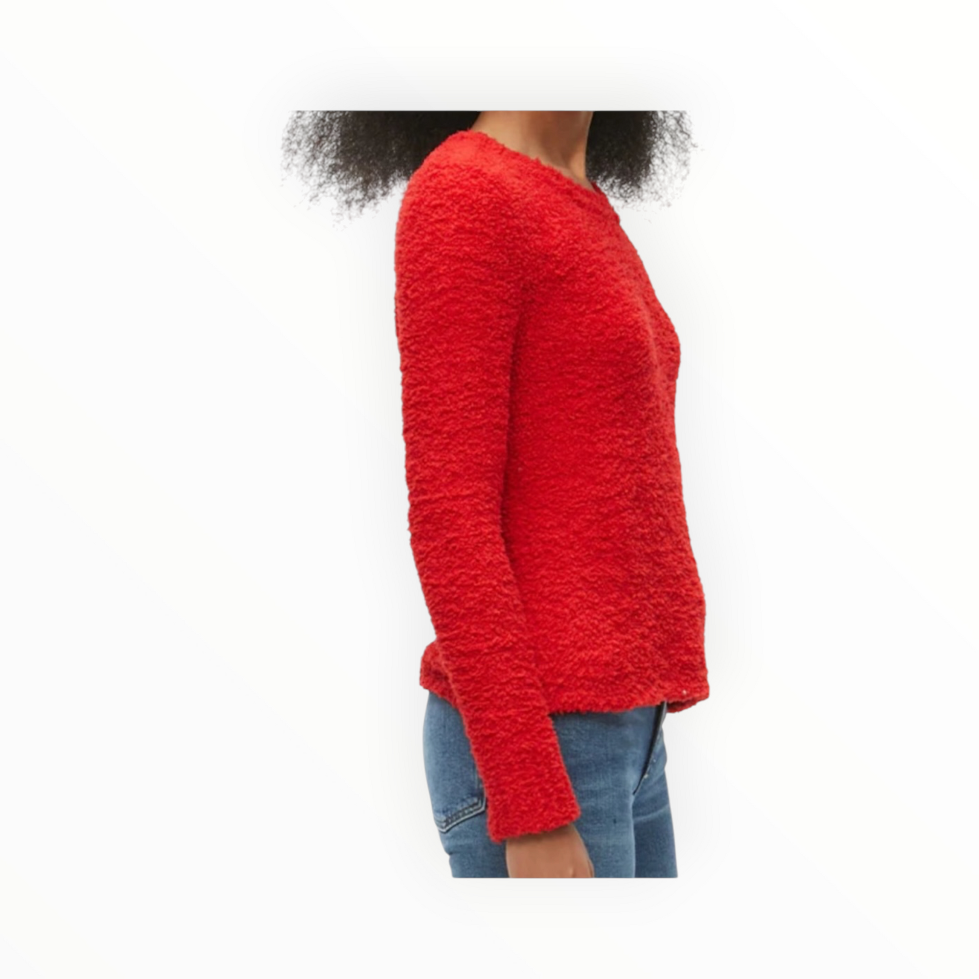 Michael Stars Freja Crewneck - Red