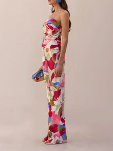 Cult Gaia Stacie Pant - Color Floral Rosette