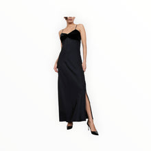 Gold Hawk Goldie Long Bias Dress - Black