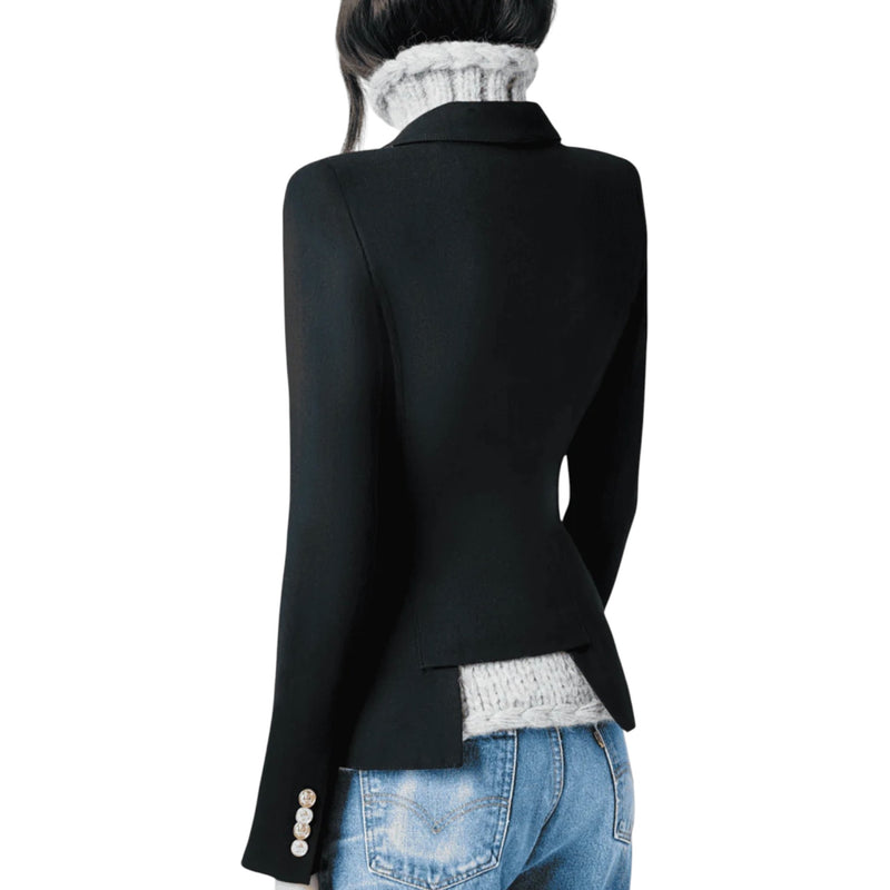 Smythe Classic Duchess Blazer - Black