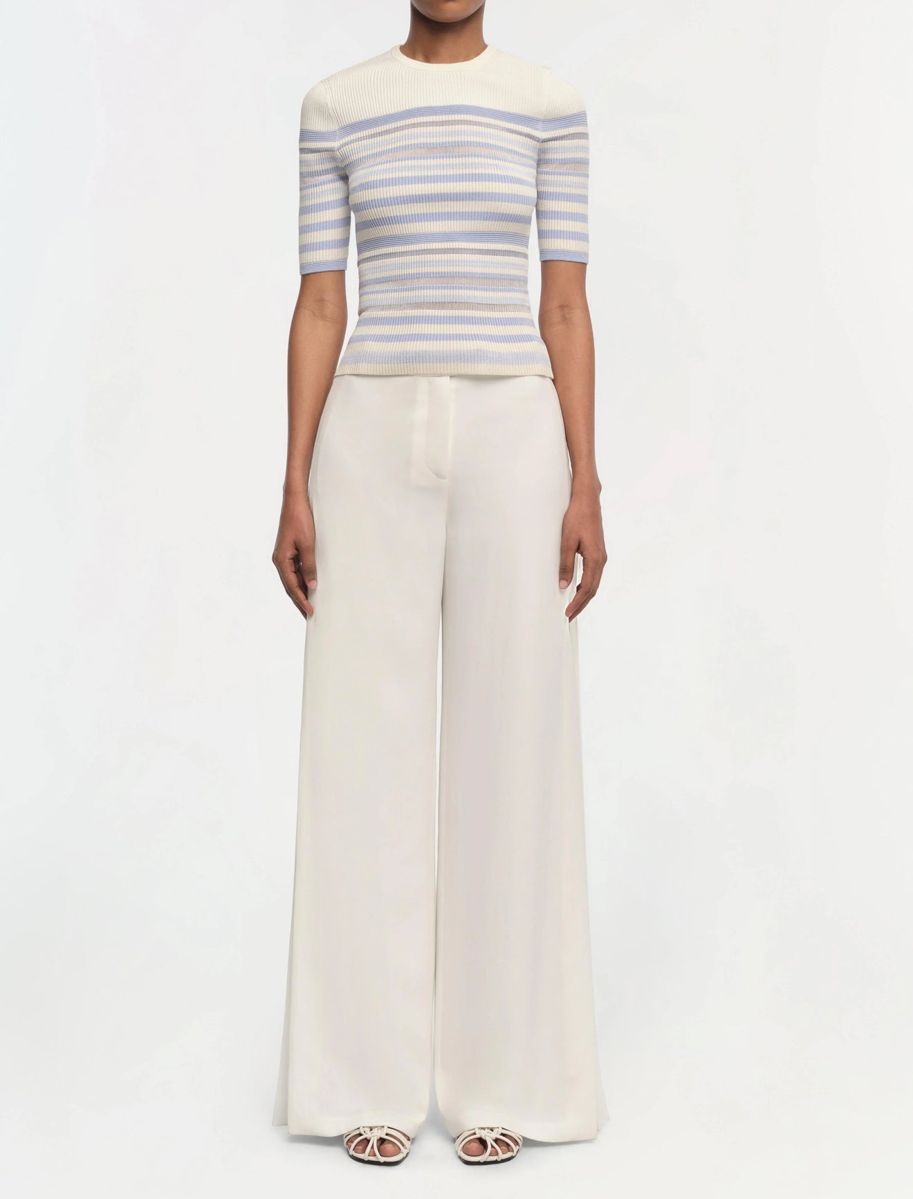 SIMKHAI Elena Top - French Blue Stripe