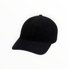 rag & bone Harlow Suede Baseball Cap - Black