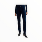 AG Jeans Velvet Mari Extended High Rise Slim Straight - Atlantic Night
