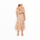 MISA Paola Dress - Persimmon Crinkle