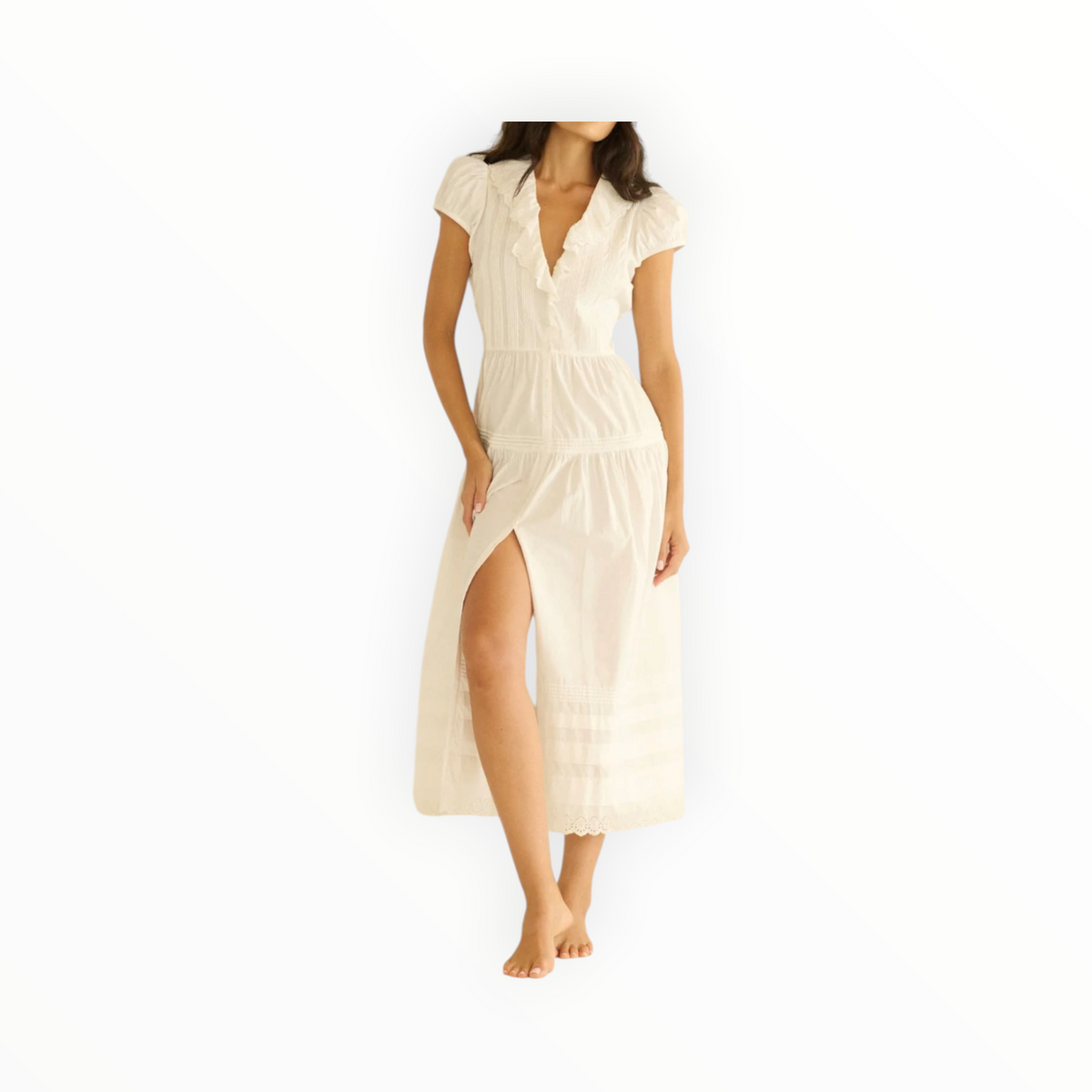 DÔEN Eliette Dress - Salt