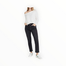 Enza Costa Peached Jersey Easy Off Shoulder Top - Off White